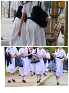 松蔭の制服にファミリアの手提げバッグ憧れたなぁ