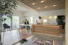 玄関開けたらすぐリビング