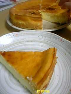 簡単おいしいチーズケーキ♪