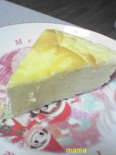 簡単おいしいチーズケーキ♪