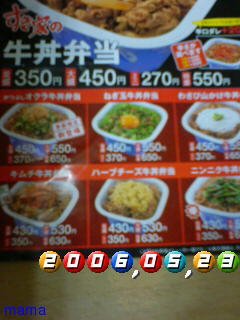 すき家の値段って