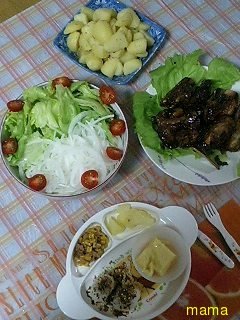 今夜の晩ご飯★