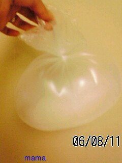 ﾄﾞﾗｲｱｲｽ袋に入れて冷凍庫に入れたらﾔﾊﾞｲ？