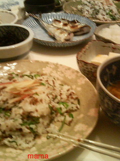 今夜の晩ご飯★