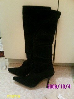 みんなのブーツみせて