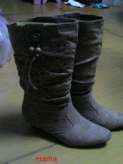 みんなのブーツみせて