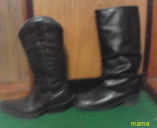 みんなのブーツみせて