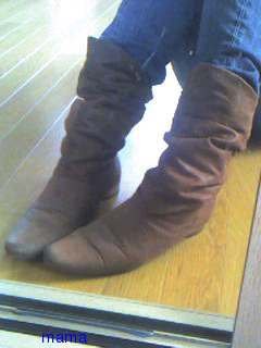 みんなのブーツみせて