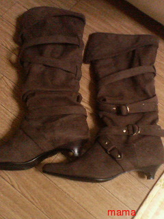 みんなのブーツみせて