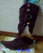 みんなのブーツみせて