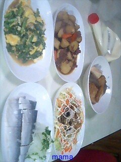 今夜の晩ご飯★