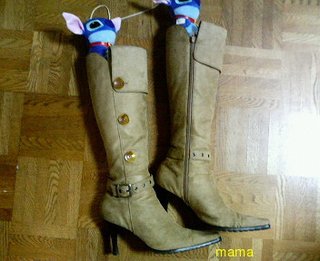 みんなのブーツみせて