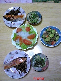 今夜の晩ご飯★