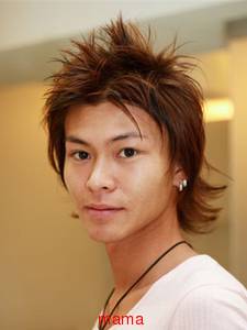 ジャンボ尾崎みたいな髪型の子供