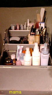 化粧品何に入れてますか？