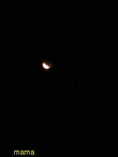 ●８月２８日は全国で皆既月食が見られるそうです●