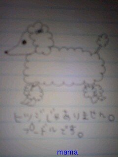 みんな字見せて