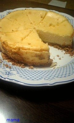 簡単おいしいチーズケーキ♪