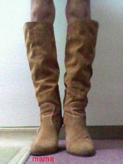 みんなのブーツみせて