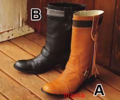 みんなのブーツみせて