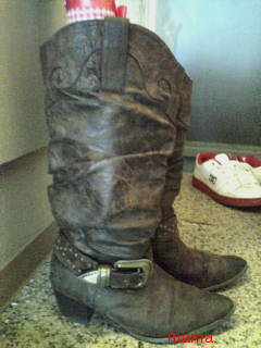 みんなのブーツみせて