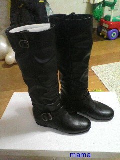 みんなのブーツみせて