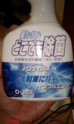 ノロウイルス対策！(パニ・嘔吐恐怖持ち)