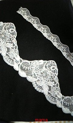 ウェディングのベールを作りたい。