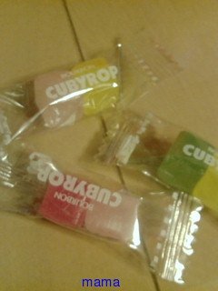 なんとかcubeって名前の飴