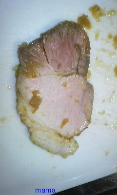 Ｘマスにおせちにも好評煮豚のニンニク生姜醤油漬け