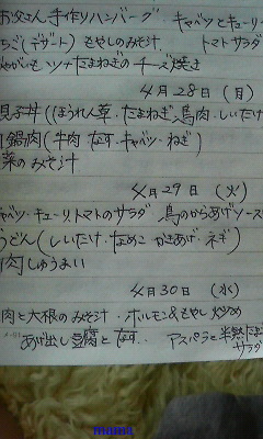 みんな字見せて