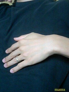 【見たい】旦那さんの手【見せて】