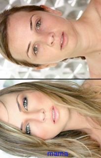 化粧のBefore→After