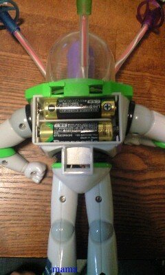 Disneylandで買った玩具[電池交換]