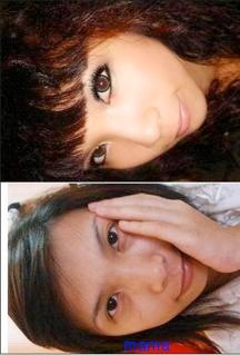 化粧のBefore→After