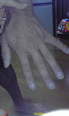 【見たい】旦那さんの手【見せて】