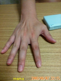 【見たい】旦那さんの手【見せて】