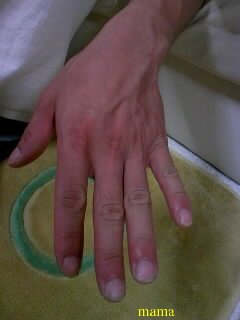 【見たい】旦那さんの手【見せて】