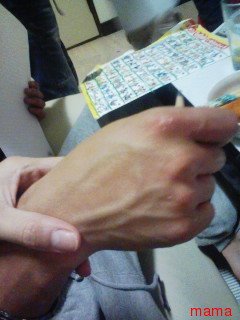 【見たい】旦那さんの手【見せて】