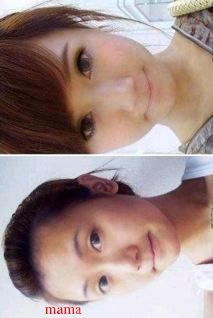 化粧のBefore→After