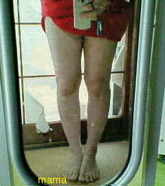 叩いてくれよ。痩せたいの