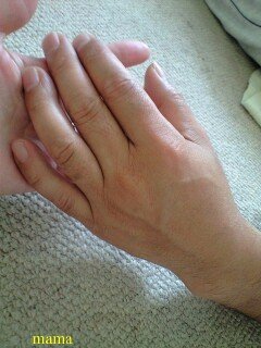【見たい】旦那さんの手【見せて】