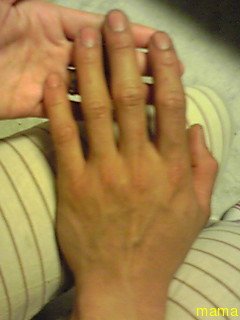 【見たい】旦那さんの手【見せて】