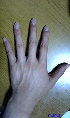 【見たい】旦那さんの手【見せて】
