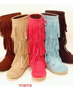 みんなのブーツみせて