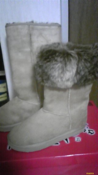 みんなのブーツみせて