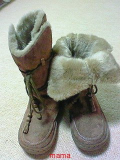 みんなのブーツみせて