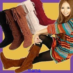 みんなのブーツみせて