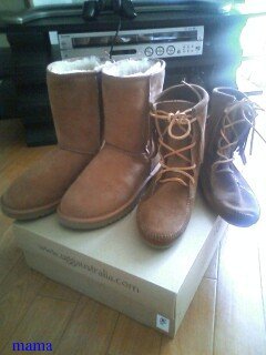 みんなのブーツみせて