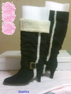 みんなのブーツみせて